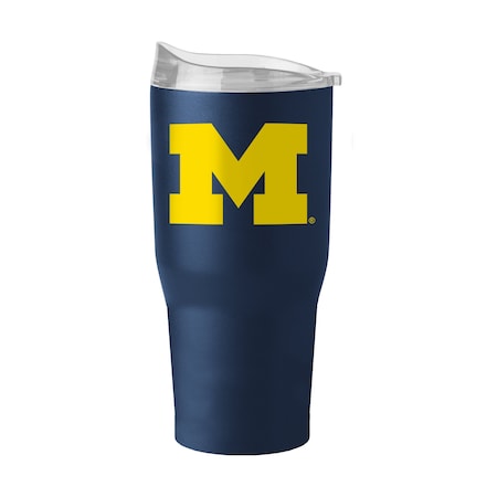 Logo Brands Michigan 30oz Flipside Powder Coat Tumbler 171-S30PT-34